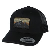 PEATYS 3 PEAKS SUNSET / BLACK (PPW-CAP-3PS-SSB)