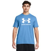 UNDER ARMOUR SPORTSTYLE LOGO UPDATE SS, Viral Blue / White