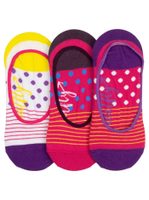 MEATFLY Meatfly Low Socks Gift Pack, Yellow Stripe