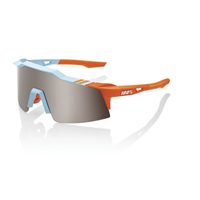 100% SPEEDCRAFT SL - Soft Tact Two Tone - HiPER Silver Mirror Lens