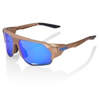 100% NORVIK Matte Copper Chromium - Blue Multilayer Mirror Lens