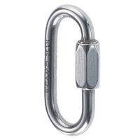 Oval Quick Link; 5mm; stainless steel