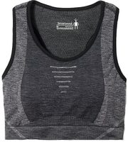 SMARTWOOL W INTRAKNIT RACERBACK BRA, black heather