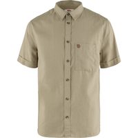 FJÄLLRÄVEN Övik Travel Shirt SS M Sand Stone