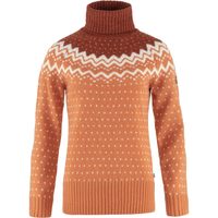 FJÄLLRÄVEN Övik Knit Roller Neck W Desert Brown-Autumn Leaf