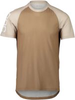 POC MTB Pure Tee Jasper Brown/Lt Sandstone Beige