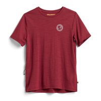 FJÄLLRÄVEN S/F Wool T-shirt W Pomegranate Red