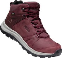 KEEN TERRADORA II LEATHER MID WP WOMEN, wine/black