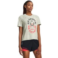 UNDER ARMOUR Run Anywhere Shortsleeve-GRN