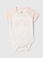 GAP 856076-01 Baby body z logem Růžová