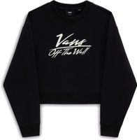 VANS GO ANYPLACE CROP CREW Black