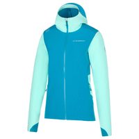 LA SPORTIVA Descender Storm Jkt W, Crystal/Turquoise