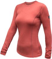 SENSOR MERINO ACTIVE dámské triko dl.rukáv terracotta