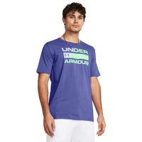 UNDER ARMOUR TEAM ISSUE WORDMARK SS, Starlight / Matrix Green / Celeste