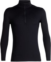 ICEBREAKER M 200 Oasis LS Half Zip BLACK