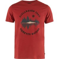 FJÄLLRÄVEN Forest Mirror T-shirt M Deep Red