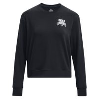 UNDER ARMOUR Rival Terry Graphic Crew-BLK