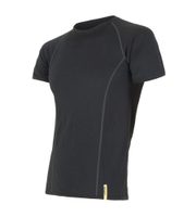 SENSOR MERINO ACTIVE men's shirt black