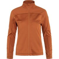 FJÄLLRÄVEN Abisko Lite Fleece Jacket W Terracotta Brown