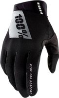 100% RIDEFIT Gloves Black/White