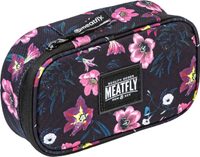 MEATFLY XL Pencil Case, Hibiscus