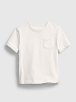 GAP 669948-07 Dětské tričko z organické bavlny Bílá