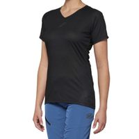 100% AIRMATIC Women's Short Sleeve Jersey Black