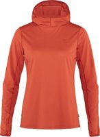 FJÄLLRÄVEN Abisko Sun-hoodie W, Rowan Red