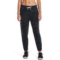 UNDER ARMOUR Rival Terry Print Jogger, Black