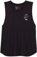 FOX W Numerical Biker Tank Black