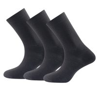 Daily medium sock 3pk black