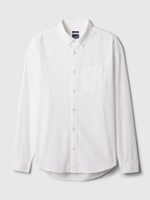 GAP Košile oxford standard fit Bílá