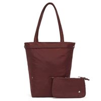 PACSAFE CITYSAFE CX PACKABLE VERTICAL TOTE 10 merlot