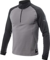 SENSOR COOLMAX THERMO pánská mikina zip steel gray/černá