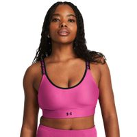 UNDER ARMOUR Infinity Mid Bra, Astro Pink / Black