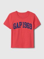 GAP Dětské tričko GAP 1969 Červená