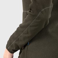 Övik Fleece Hoodie W Deep Forest