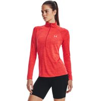 UNDER ARMOUR Tech 1/2 Zip, Red