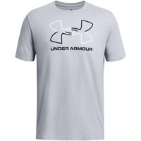 UNDER ARMOUR GL FOUNDATION UPDATE SS, Mod Gray Medium Heather / Black