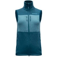 DEVOLD Egga Grid Merino Vest Wmn Flood/Moon