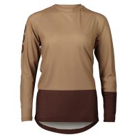 POC W's MTB Pure LS Jersey Jasper Brown/Axinite Brown