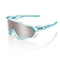 100% SPEEDTRAP - Polished Translucent Mint - HiPER Silver Mirror Lens