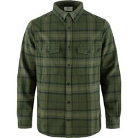 FJÄLLRÄVEN Övik Twill Shirt M, Deep Forest-Green