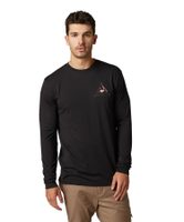 FOX Finisher Ls Tech Tee, Black