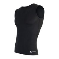 SENSOR COOLMAX AIR men's sleeveless shirt black