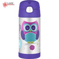 THERMOS Dětská termoska s brčkem 355 ml sova