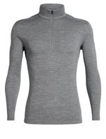 ICEBREAKER M 260 Tech LS Half Zip GRITSTONE HTHR