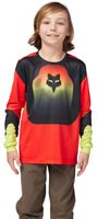 FOX Yth Ranger Ls Jersey Revise Red/Yellow