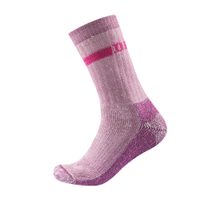 DEVOLD Outdoor heavy woman sock pink melange