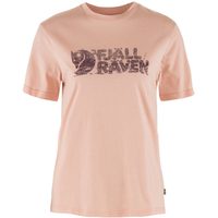 FJÄLLRÄVEN Lush Logo T-shirt W Chalk Rose